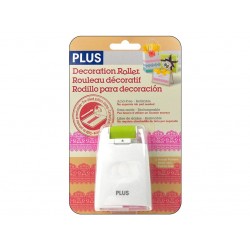 Plus Decorative Roller Stamp - Pink Lace